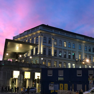 Fassadenbeleuchtung Albertina Wien