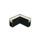 Eckverbinder beleuchtet inkl. Abdeckung 8W/230V 3000K 680Nlm für 38150A schwarz