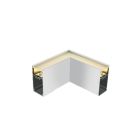 Eckverbinder beleuchtet inkl. Abdeckung 8W/230V 3000K 680Nlm für 38150A weiß
