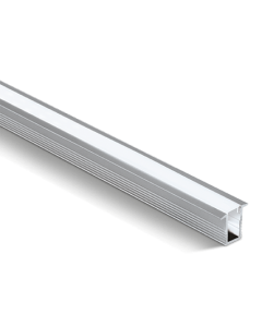LED Einbauprofil 7901R inkl. Zubehör L=2000mm Aluminium eloxiert