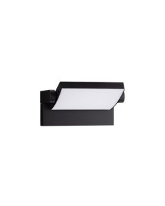 Wandl. SALLY LED 20W/230V 3000K 1261Nlm IP54 schwarz L=210mm