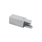 GENIUS SQUARE Einspeiser Schutzleiter links weiß