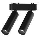 Strahler BISQIT CCT LED 2x6W/40V 2700-6000K 705Nlm 24° CRI>90 IP20 schwarz Ø=2x31mm