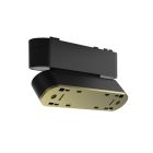 BISQIT Adapter schwenkbar schwarz L=115mm