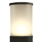 Ersatzdiffuser opal zu Pollerl. Famosa schwarz