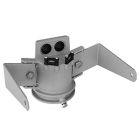 Mastaufsatzadapter A0668/1 für Zopf 60-76mm zu GUELL 1 lichtgrau