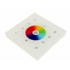 LED RF WiFi Controller Touch RGBW 4 Zonen weiß