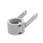 Ausleger 1-fach für MIRON metallgrau L=150mm