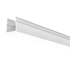 Abdeckung M20-HH opal/hoch H=15mm für Aufbau- und Einbauprofil MICRO 20 L=2000mm