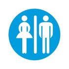 Piktogramm zu DORY M blau weiblich/männlich
