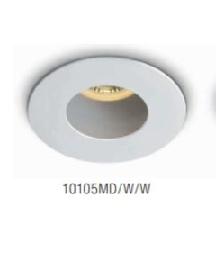 EB-Downl. EDL max.1x10W/100-240V GU10 MR16 weiß/Reflektor weiß