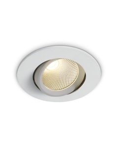 Einbaustr. ELO 7 CCT LED 7W 230V 3000K/3500K/4000K 560Nlm 60° weiß Ø=90mm