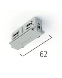 elektrischer Längsverbinder schwarz