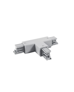 GENIUS SQUARE T-Verbinder, Schutzleiter links weiß