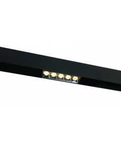 Lichteinsatz zu Niedervoltschiene MAGO 12W/48V 3000K 960Nlm schwarz