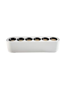 Magnetlichteinsatz BISQIT CCT 6LED´s 5W/40V 2700-6000K 376Nlm 36° CRI>90 IP20 weiß L=115mm