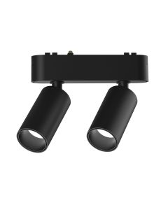 Strahler BISQIT CCT LED 2x4W/40V 2700-6000K 518Nlm 24° CRI>90 IP20 schwarz Ø=2x31mm