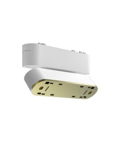 BISQIT Adapter schwenkbar weiß L=115mm