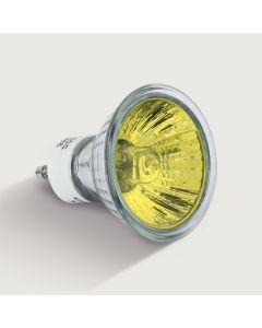 HV-Halogenlampe PAR16 50W/230V GU10 Dicroic-Filter gelb Ø 51mm