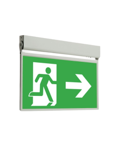 Notl. MARA LED 3h Dauer- Bereitschaft 1W/230V 5700K IP20 weiß Autotest inkl. 4 Piktogrammen L=323mm