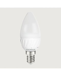 Kerzenlampe LED 3,5W/230V E14 2700K 250Nlm opal