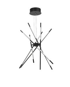 Hängel. RACCIO LED 56W/230V 3000K 4200Nlm schwarz dimmbar Ø= 850mm