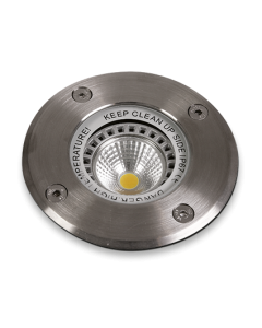 Bodeneinbaustr. INDI R max.10W/230V GU10 Edelstahl